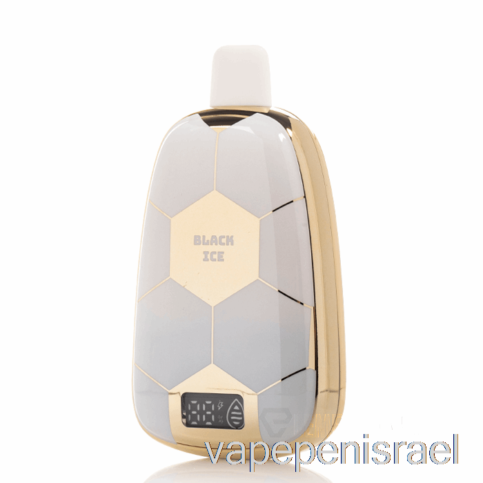 חד פעמי Vape Israel Ronaldinho 10 15k קרח שחור חד פעמי